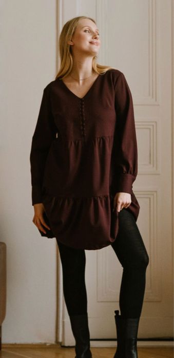 Sukienka wełniana L Monika Kamińska