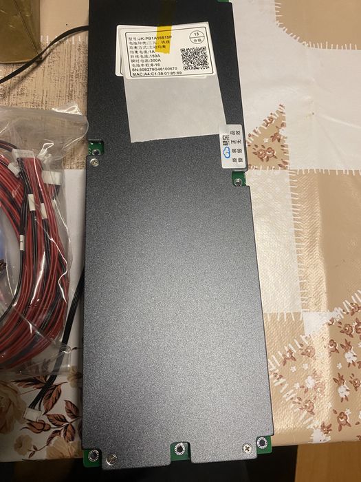 BMS JK-PB1A16S15P 【RS485/RS232/CAN/ плата керування