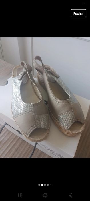 Sapatos AnaGabi palmilha pele 39