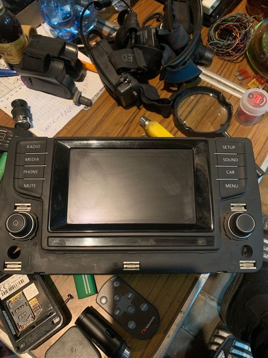 Vw golf vii магнітола cd дисплей магнітола 5g0919605