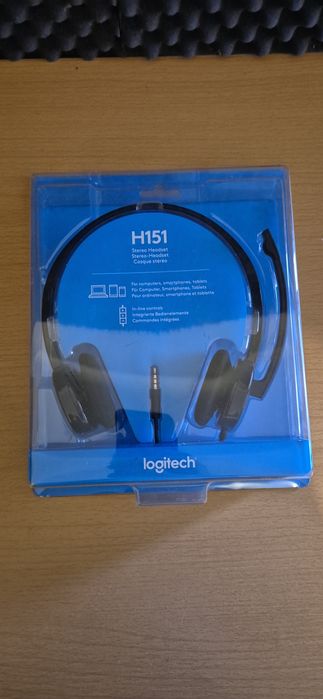 LOGITECH H151 Stereo (On Ear - PC - Preto)