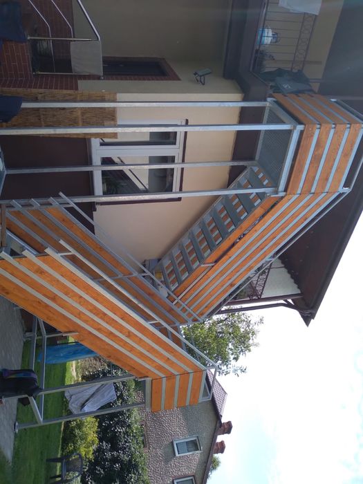 Schody metalowe zewnętrzne NA WYMIAR stalowe techniczne KRAKÓW