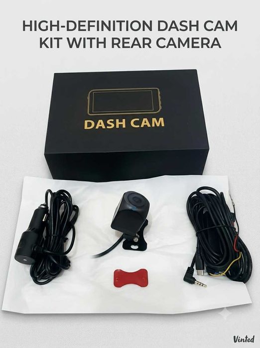 HD Front and Rear Dash Camera Kit