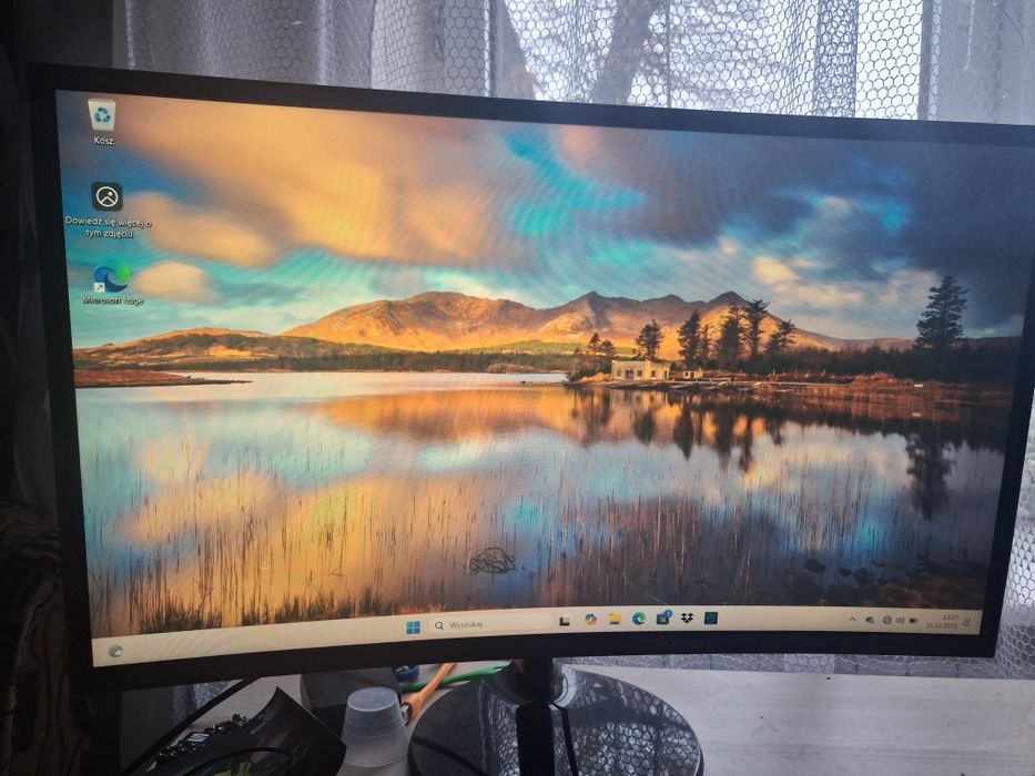Monitor samsung 27 cali zakszywiany