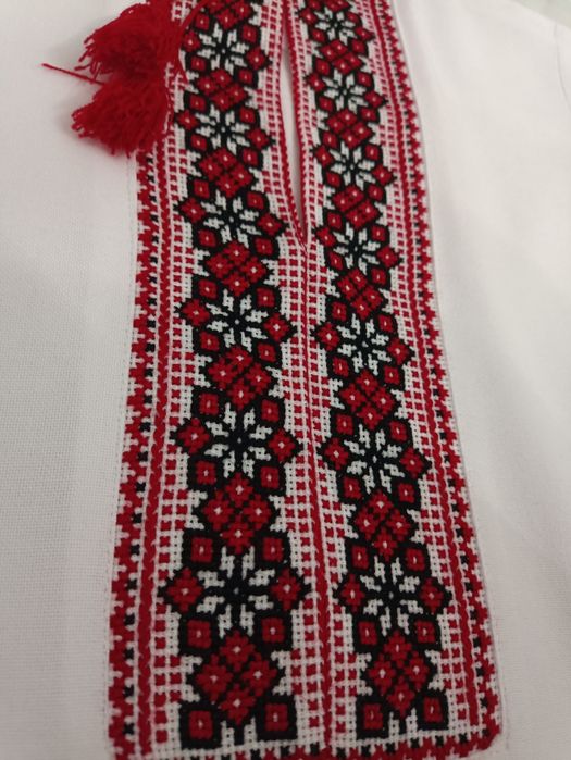 Вишиванка Ручна вишивка Сорочка вишита для хлопчика підліткова