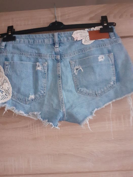 Spodenki krótkie, roz. S, Zara trafaluc, 100 %bawełny