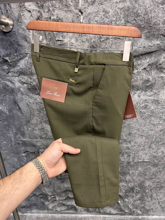 Брюки Loro Piana коричневі чоловічі брюки лоро піана коричневі