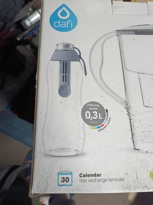 Nowy czajnik do wody z filtrem firmy Dafi plus bidon
