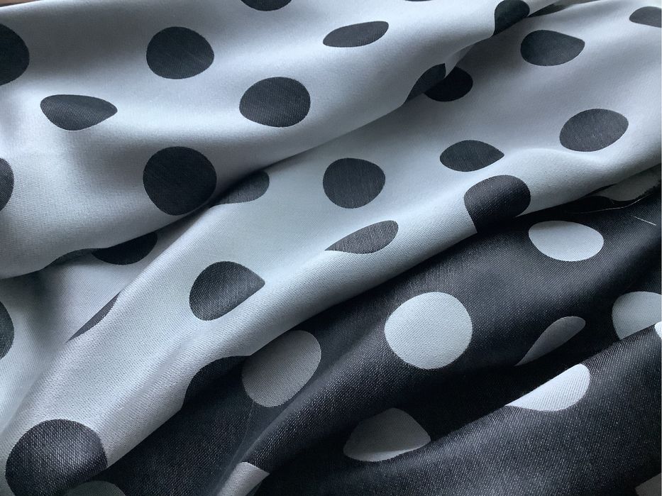 Відрізок тканини шовк 100%,лен, віскоза