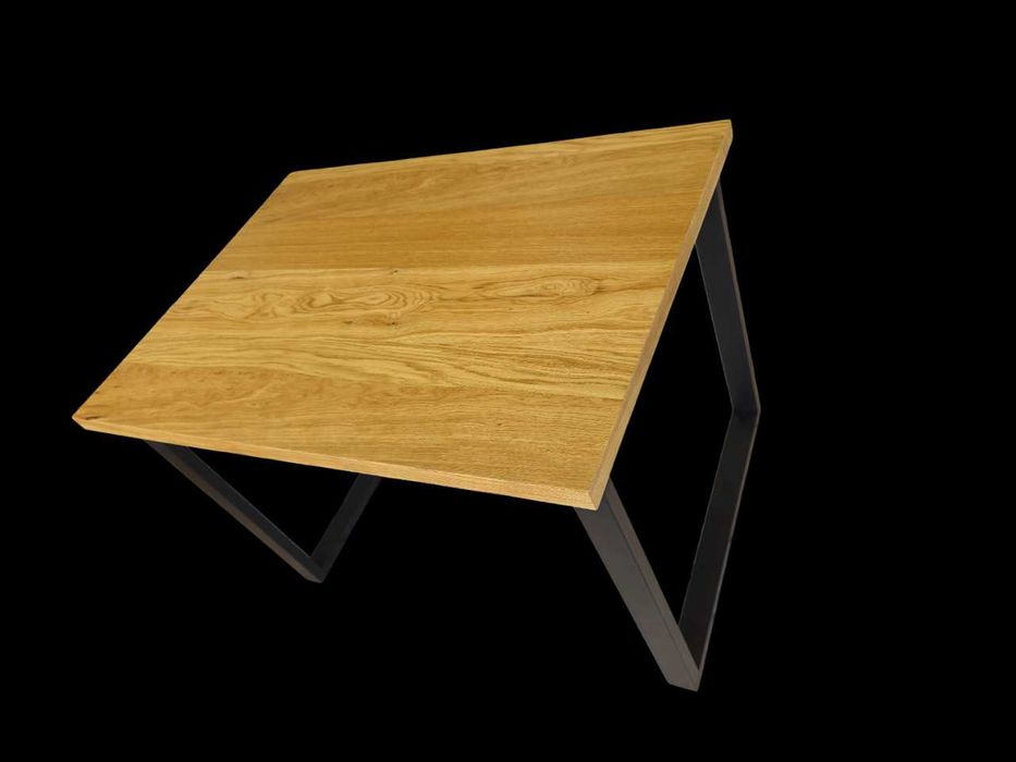 Stół dębowy loftowy 120x80cm