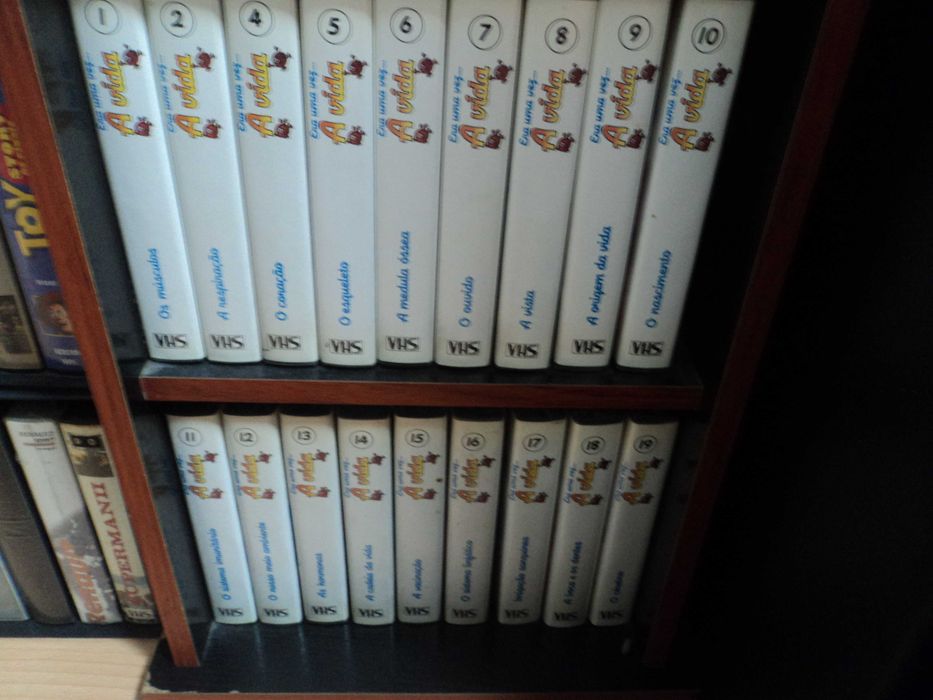 cassetes vhs coleçao