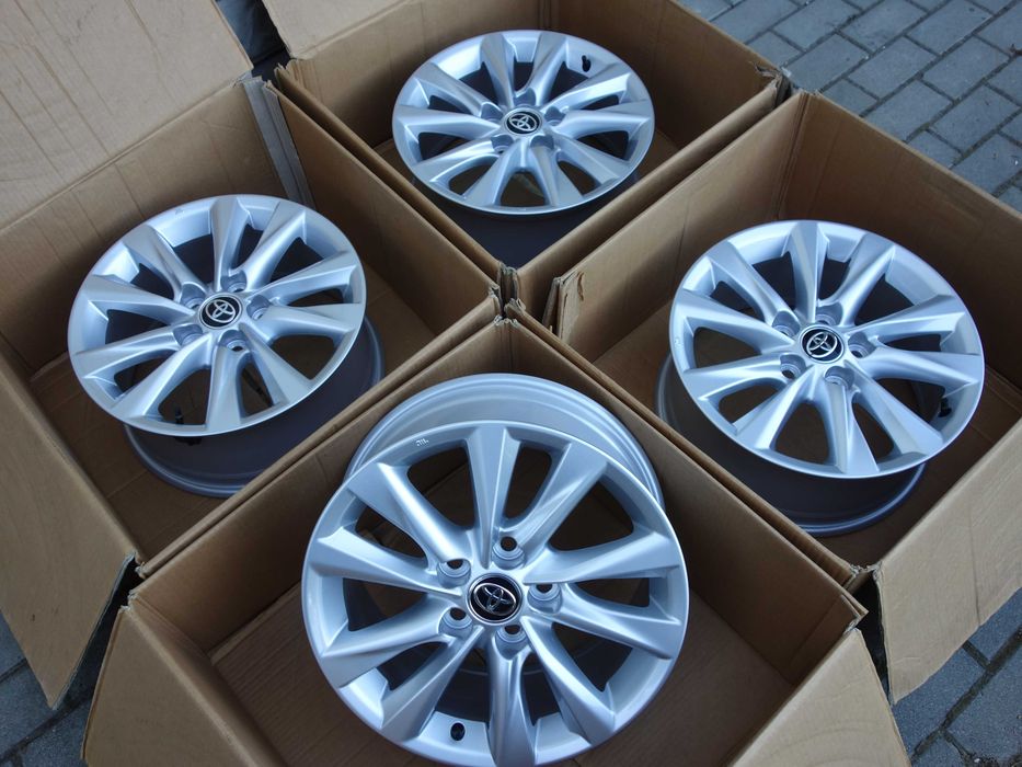 Nowe FELGI TOYOTA Corolla E21 LIFT YARIS CROSS CHR + Czujniki 16''