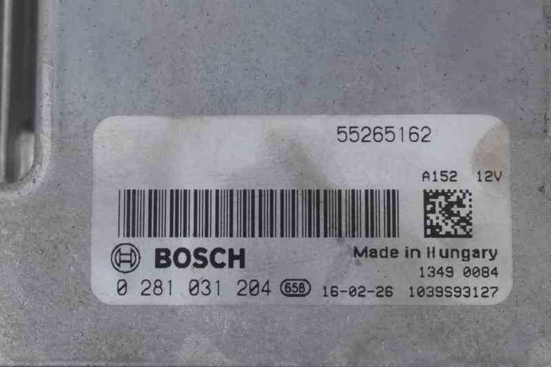 CENTRALINA MOTOR UCE JEEP RENEGADE TODO TERRENO, FECHADA 2014 -55265162