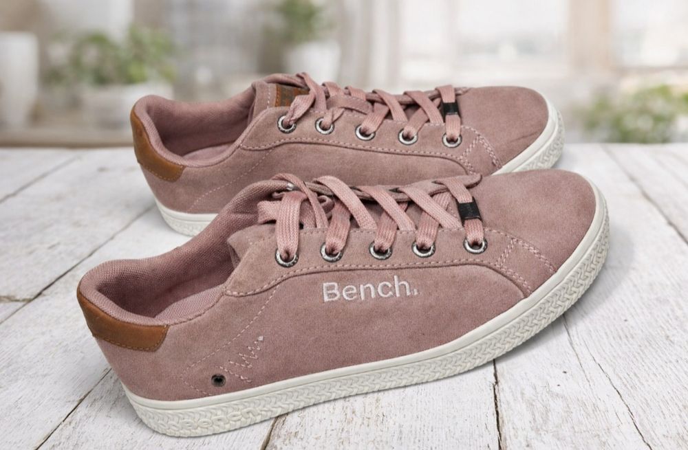 Buty tenisówki snikersy Bench zamszowe buty trampki viralowe fashion