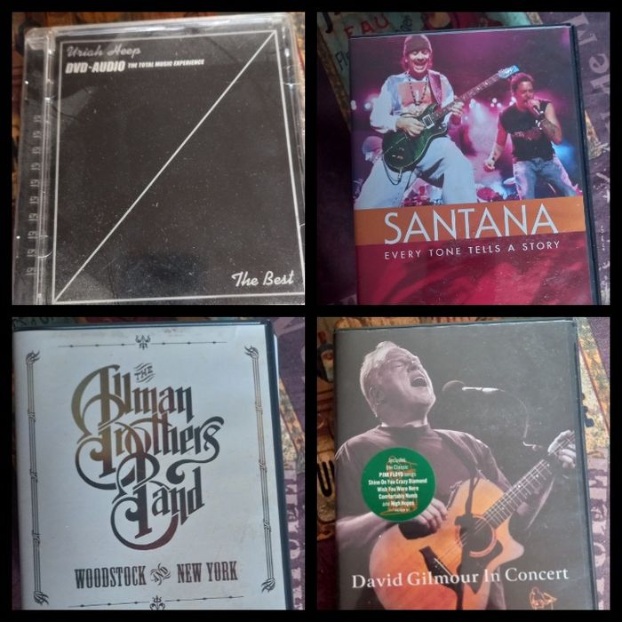 DVD's de música/imagem