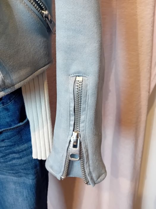 #Zara basic ramoneska błękitna