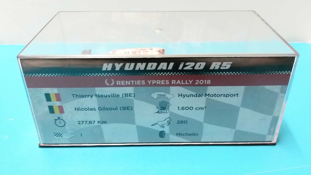 Hyundai i20 R5 #5: Rally Ypres 2018 - Miniatura escala 1/43