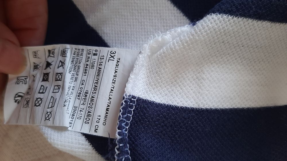 Polos para rapaz da Benetton