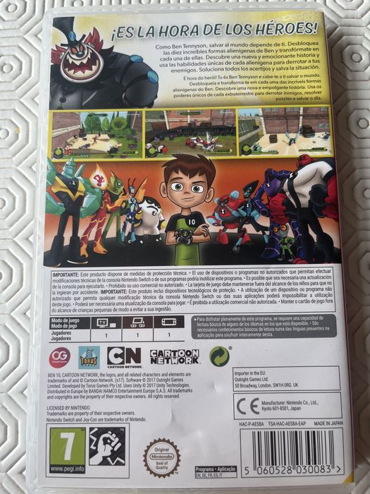 Ben10 Para Nintendo