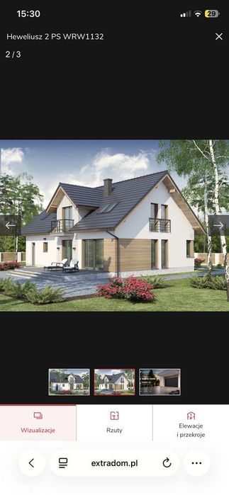 Działka budowlana z PnB/ Dom Heweliusz 2 PS/ 25x60/ 1506 m2