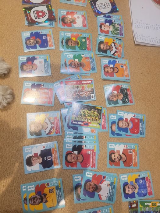 Naklejki Panini rezerwacja 3szt
