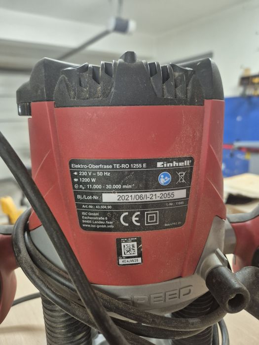 Tupia Einhell com guia