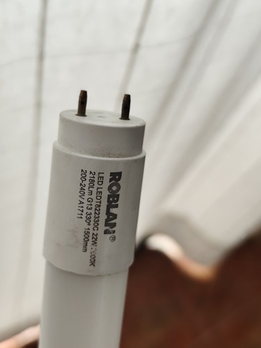 Lâmpadas de Led tubular Roblan