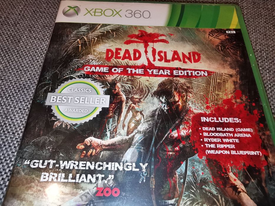 Dead Island GOTY (wer rozszerzona) XBOX 360 gra PL  możliwość wymiany