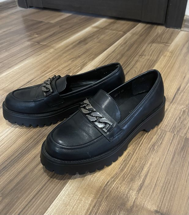 Сліпони туфлі на високій подошві