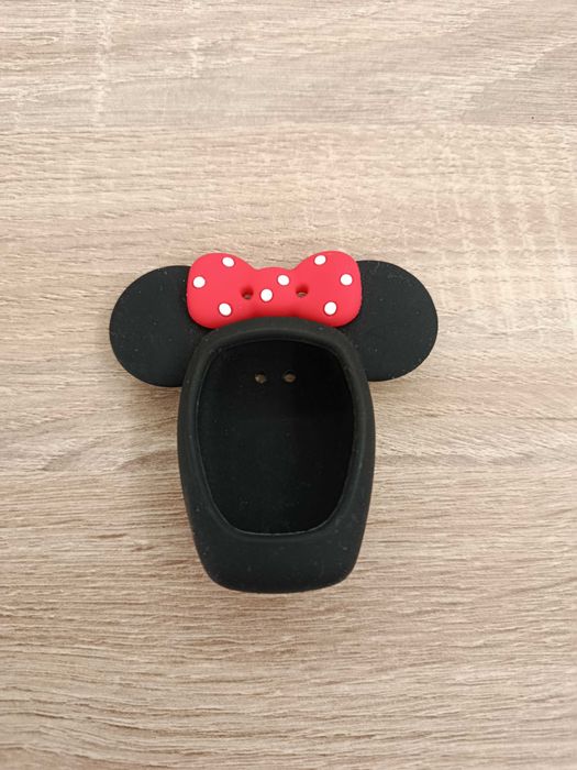 Capa da Minnie em Silicone para chave Nova