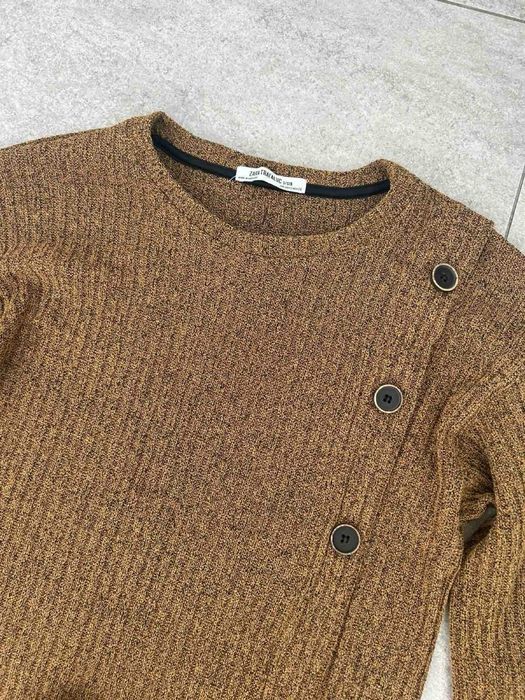 Костюм зара zara вязаний  новий, теплий вязаний жіночий костюм зара