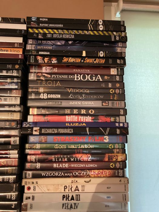 Kolekcja różnych filmów