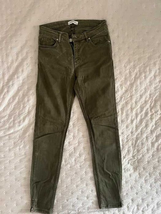 Rurki khaki Zara