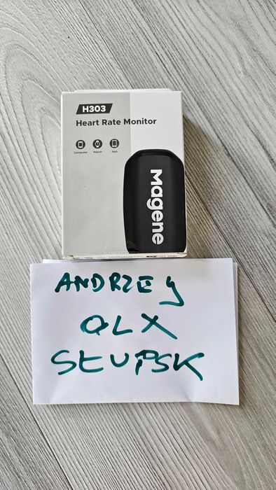 NOWY Magene H303 opaska czujnik tętna pulsometr klatkę piersiową ANT+