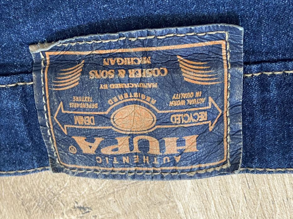 Hupa 58 męskie spodenki jeansowe dżinsowe capri bermudy