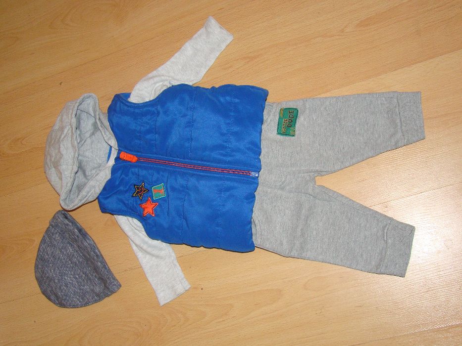 Zestaw paka ubranek 68 chłopiec H&M F&F Rebel