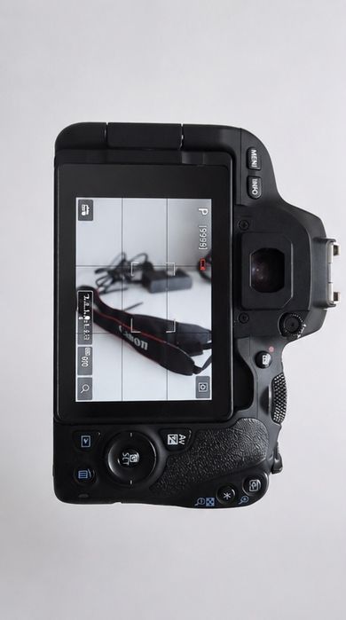 vendo conjunto ds canon eos 200d usada