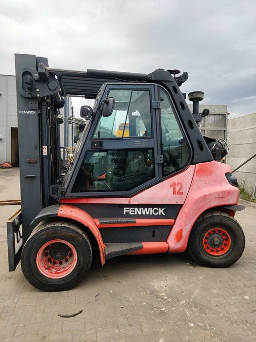 Wózek widłowy udźwig 8000kg LPG Linde H80T-02 2016 rok Linde 396 LPG