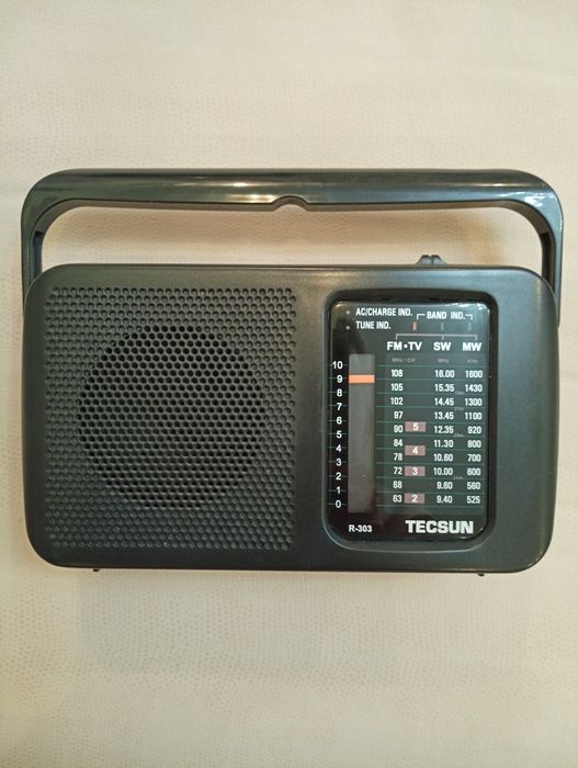Радиоприемник Moratti, Tecsun R-303 с аккумулятором 18650.