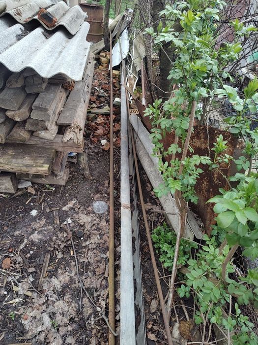 Газові труби,довжина по 7метрів,