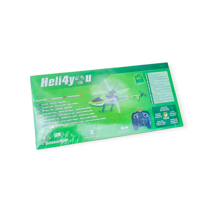Helicóptero RC Heli4you (Science4you) – Novo e Lacrado