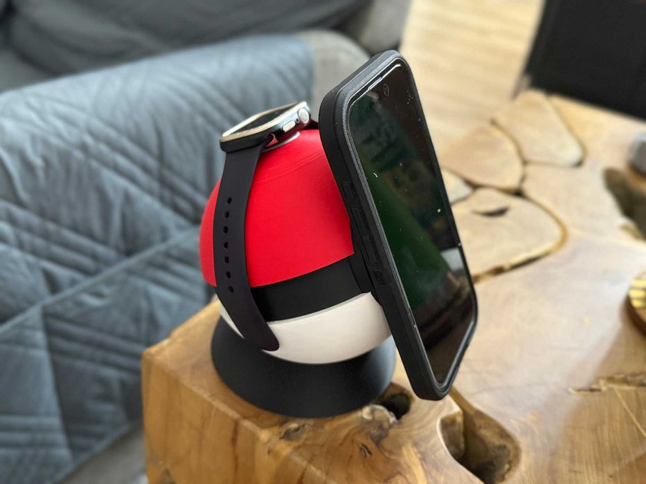 MagSafe Poké Ball Carregador com ou sem opção para relógio