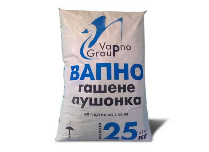 Вапно будівельне 25кг. Гашене /АКЦІЯ!!!