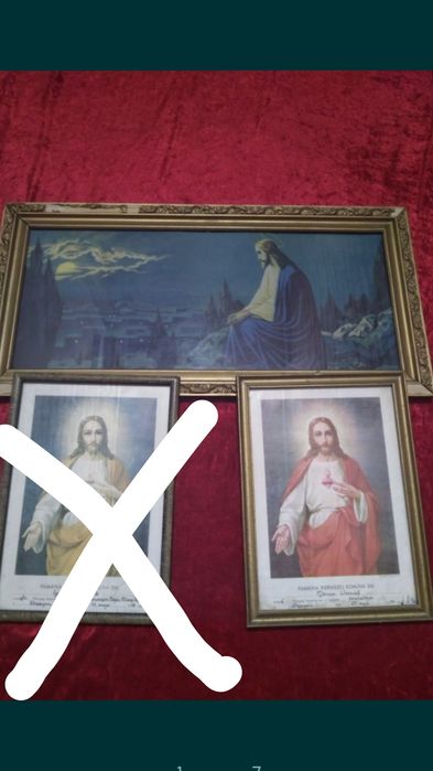 Święte obrazy z 1 komuni świętej