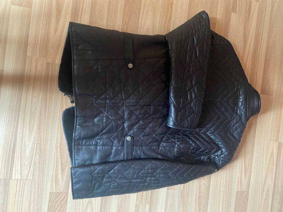 Чоловіча шкіряна куртка Klaros, розмір 52 (L)