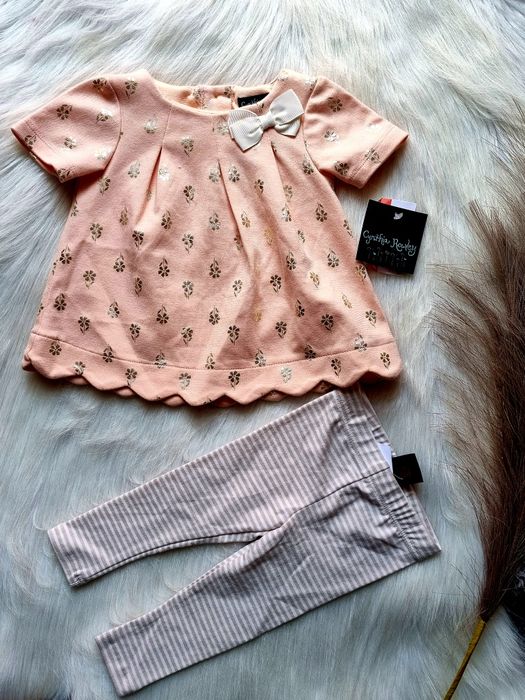 Nowy komplet 68 Gynthia Rowley legginsy tunika