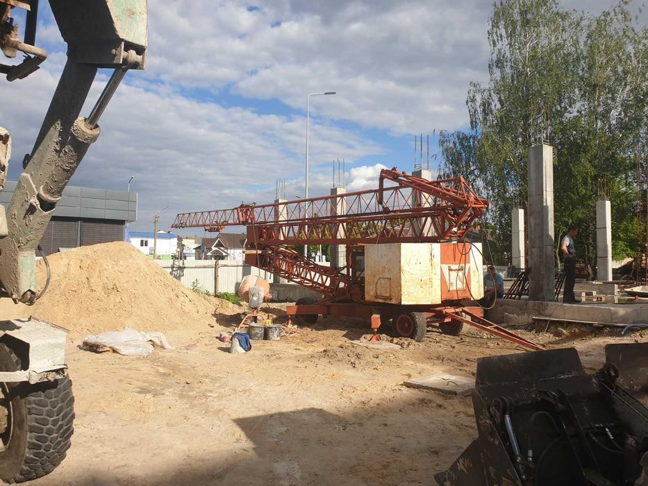 Кран башенний самоскладний