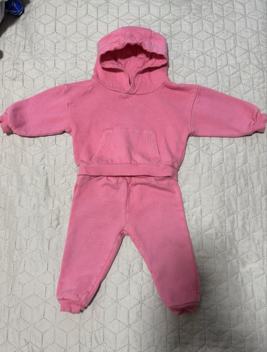 Теплий дитячий костюм Primark, розмір 74–80 (6–12 міс), з капюшоном