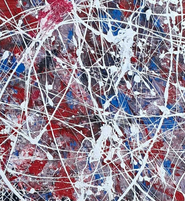 Atenção 2 pinturas a 50% do valor.  Pinturas abstractas expressionist