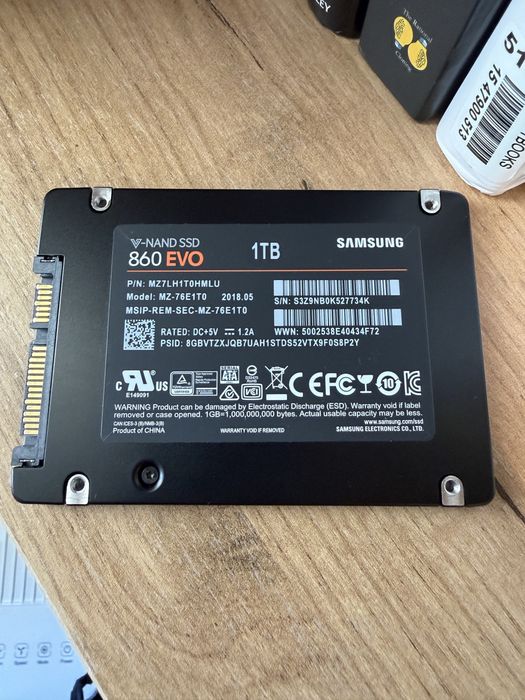 SSD SATA Samsung 860 EVO 1 TB